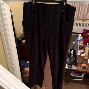 Quacker Factory Indigo Straight Leg Pants